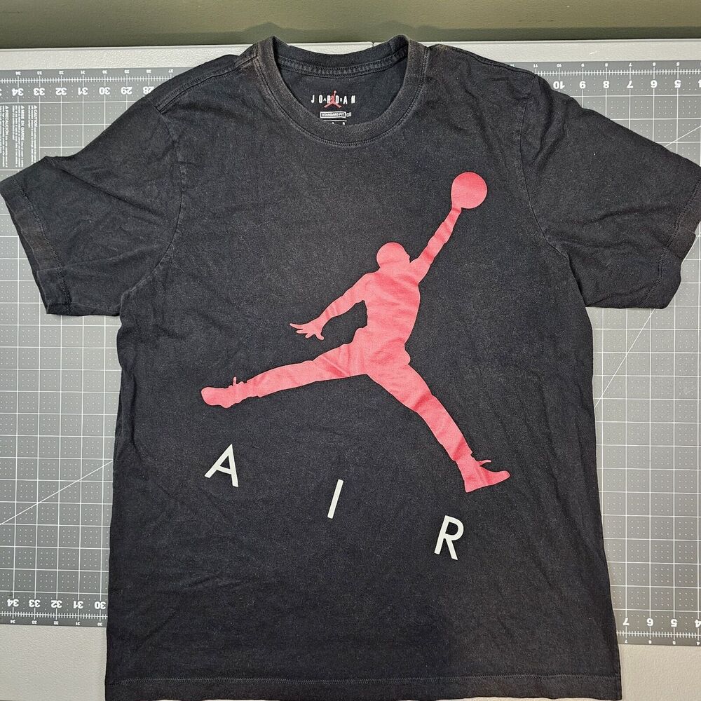 Jordan Jumpman Tshirt Large Black Air Nike Basketball Streetwear Retro Essential